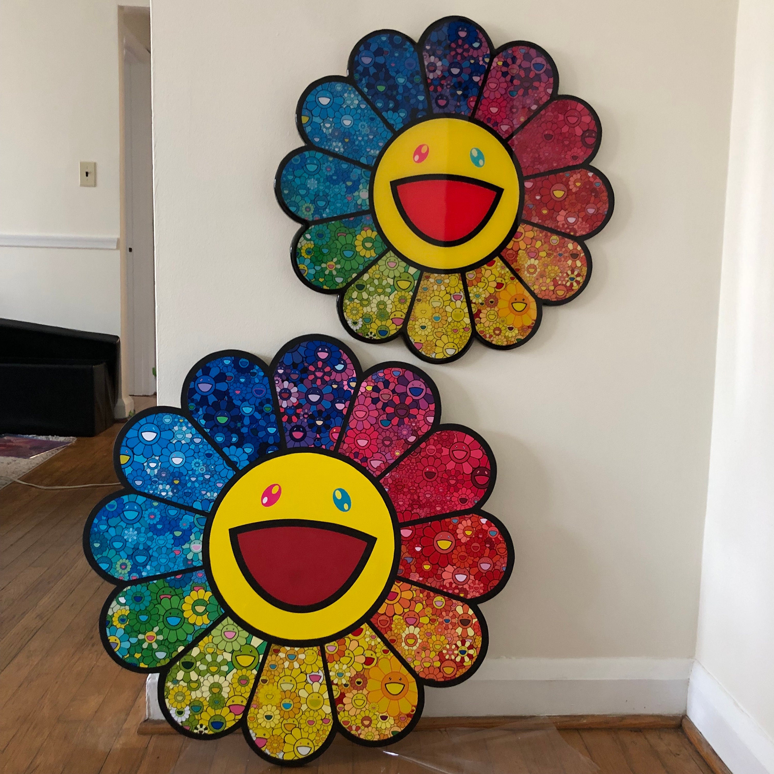 Takashi Murakami Sunflower Home Decor - Etsy