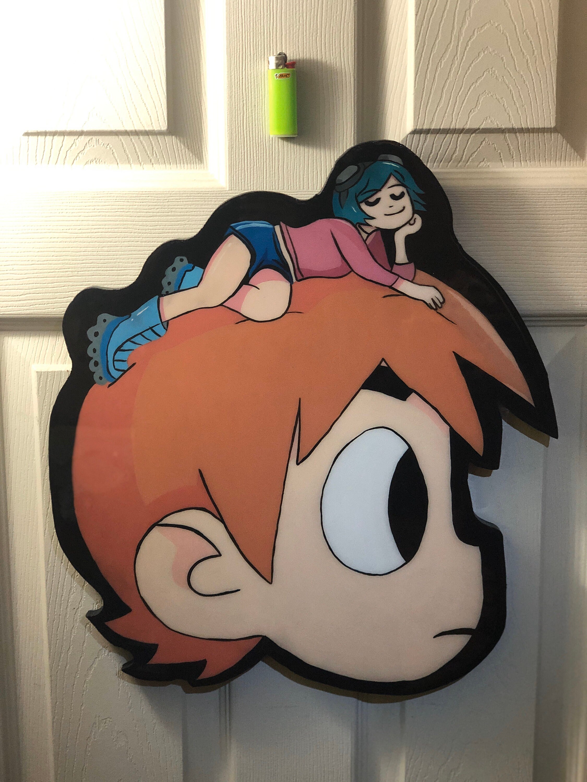 Scott Pilgrim Vs the World, Lil Uzi Vert, Ramona Flowers, Wood Cutout ...