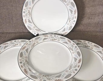 Noritake China (5505) DORANNE 10 1/2” Dinner Plates-Set of 10