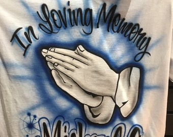 In Loving Memory Custom Airbrush