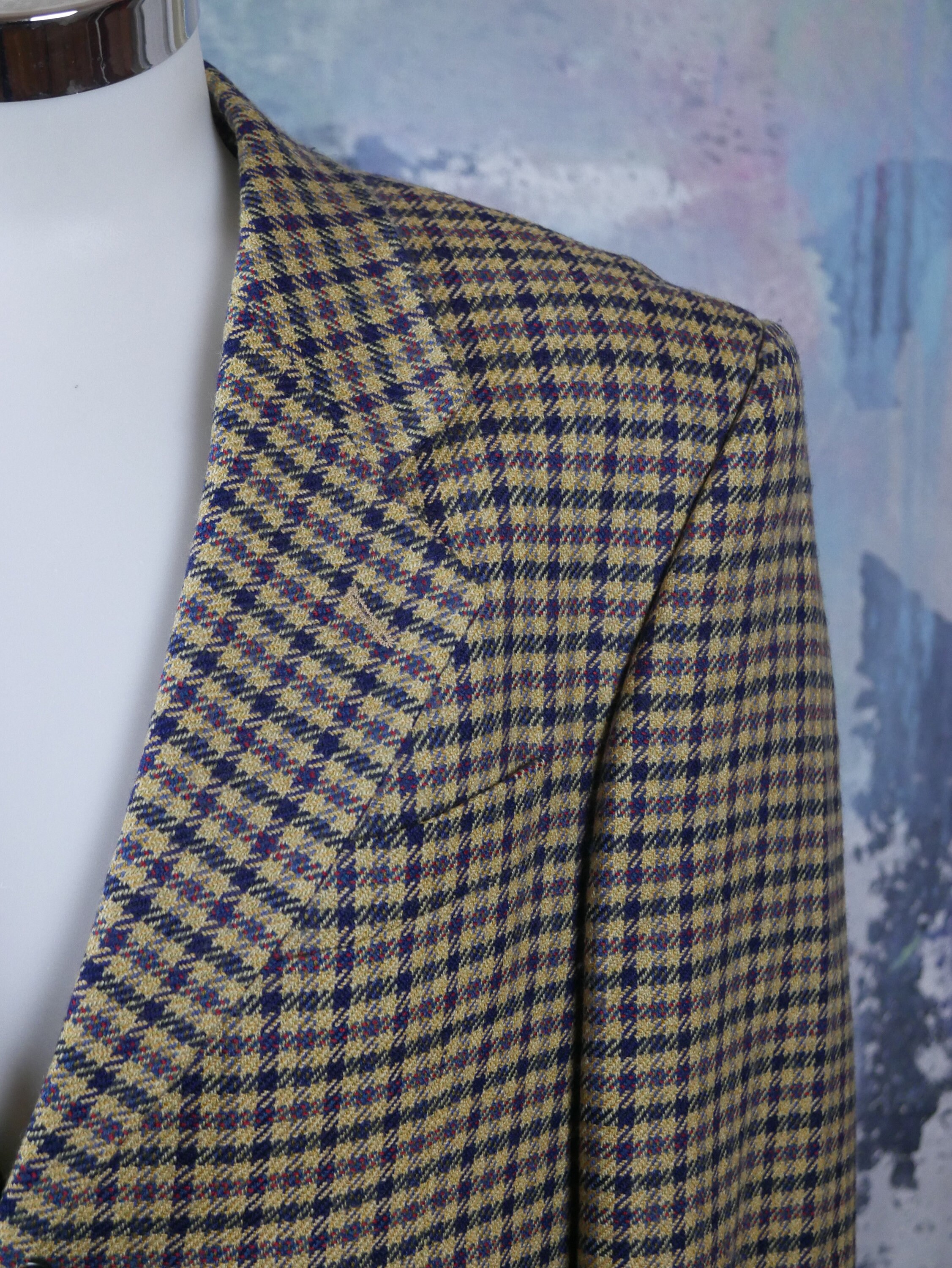 Gun Club Check Blazer 1980s German Vintage Single-breasted - Etsy