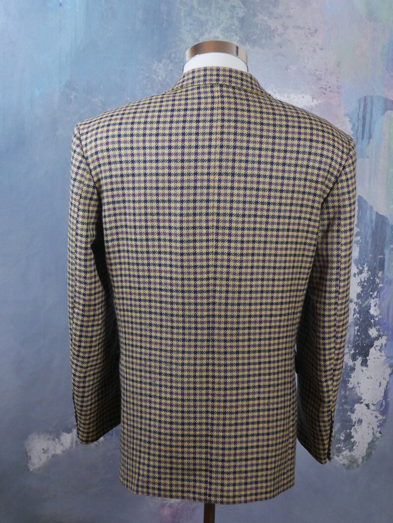 Gun Club Check Blazer 1980s German Vintage Single-breasted - Etsy