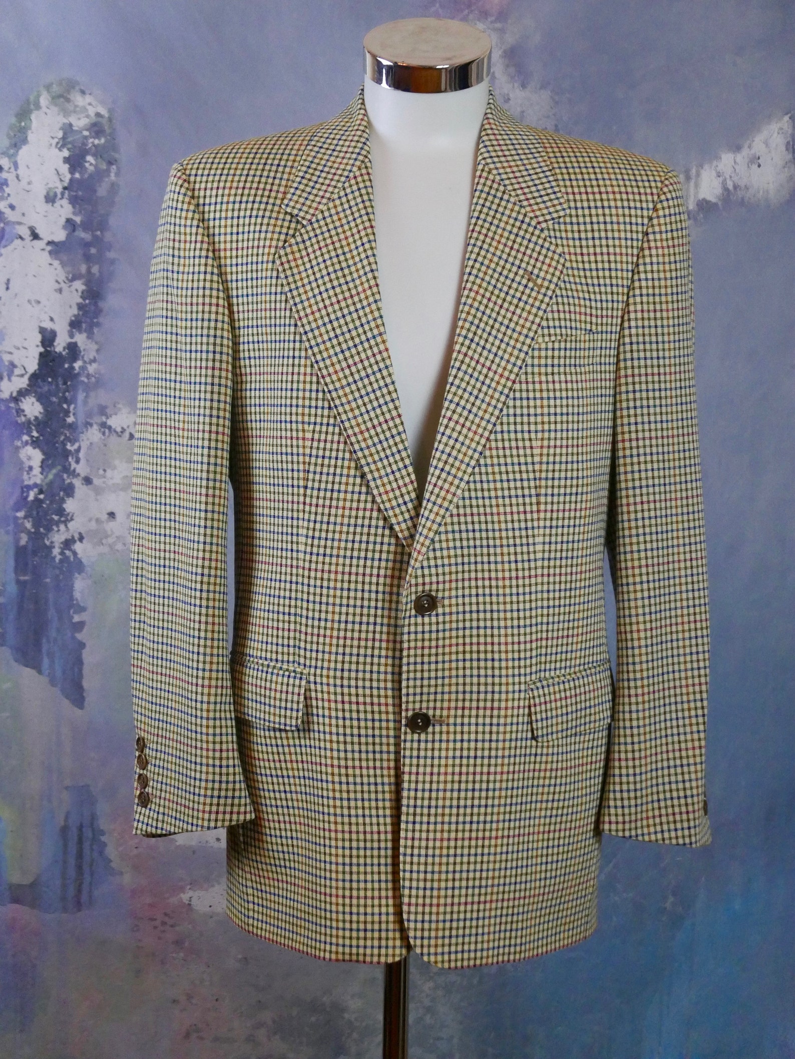 Vintage Pierre Cardin Blazer European Wool Single-Breasted | Etsy