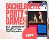 Bachelorette Game, Dares, Live Leaderboard, Hen Party (Digital Download)