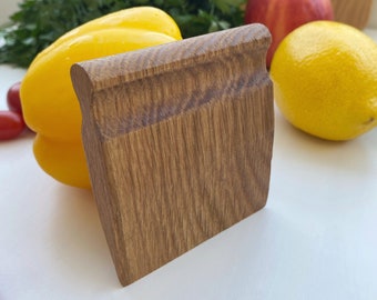 Couteau en bois sans danger pour les tout-petits, couteau Montessori pour enfants, coupe-légumes et fruits pour tout-petit, hachoir en chêne