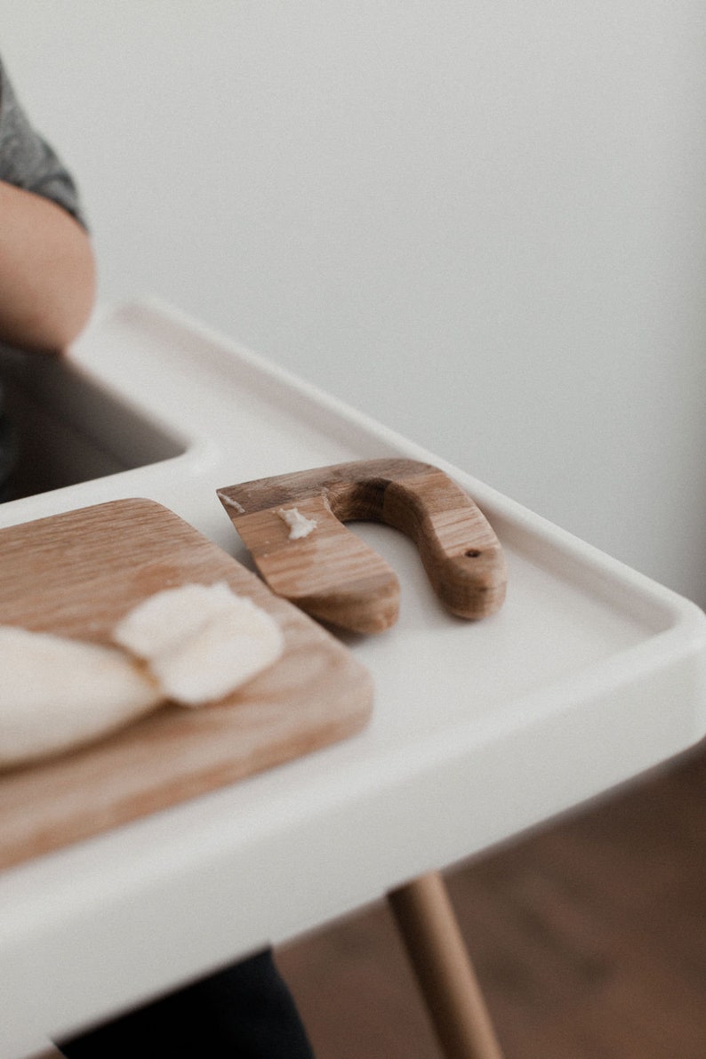 Safe Wooden Butter Knife for Kids Toddler Utensil Montessori Etsy