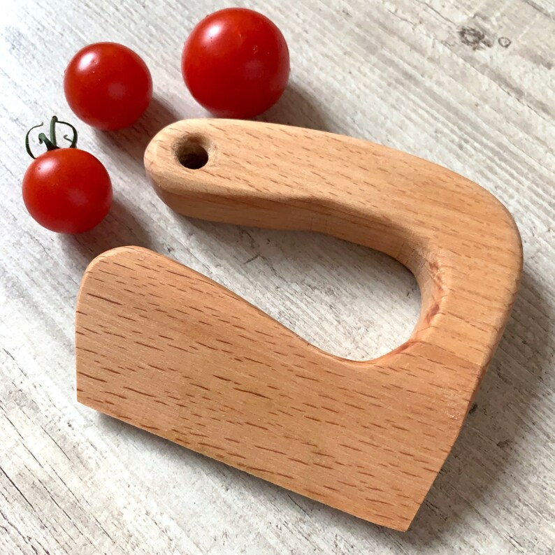 Wooden Safe Knife for Kids Kids Utensil Montessori Knife | Etsy
