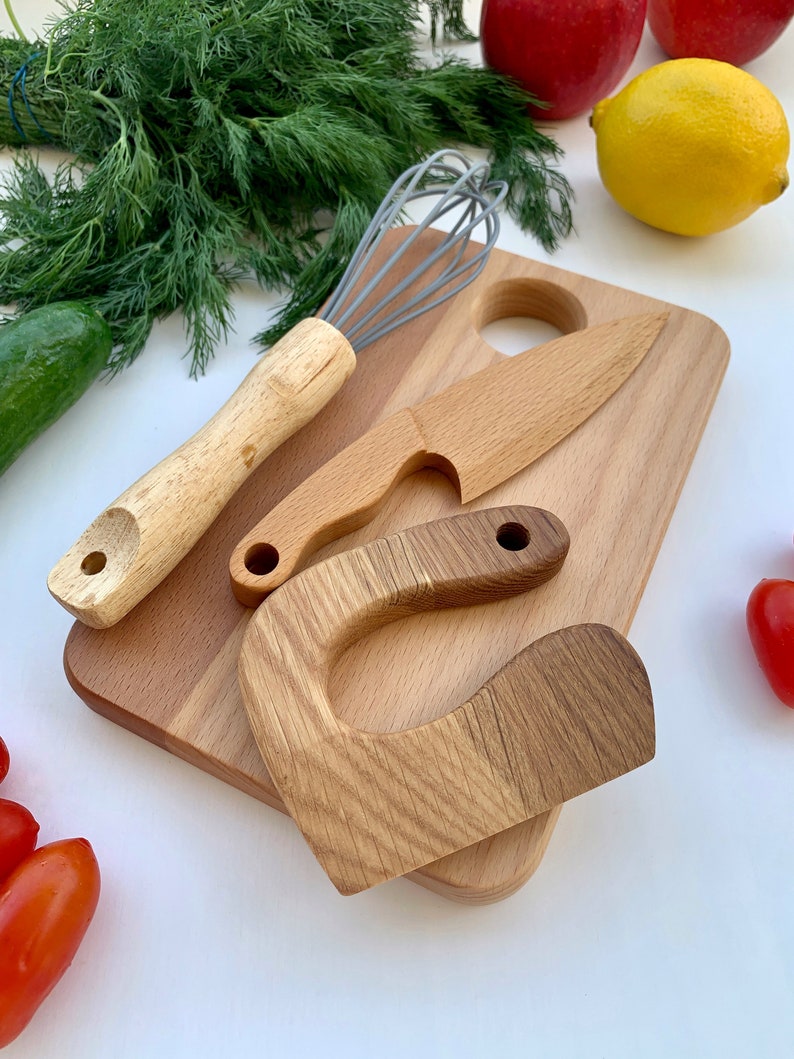 Cutting Board Safe Wooden Knife Butter Knife and Whisk for Etsy