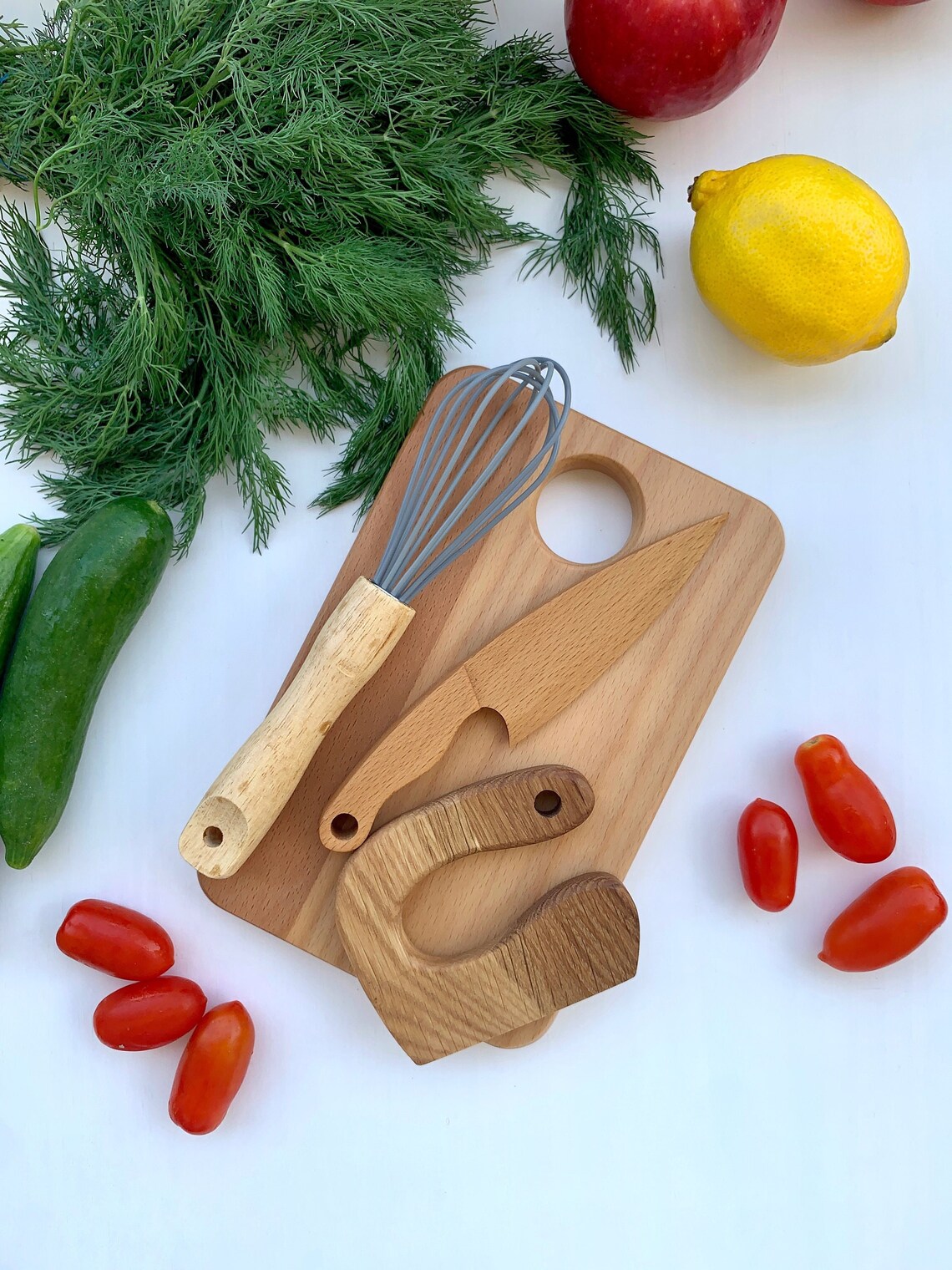 Cutting Board Safe Wooden Knife Butter Knife and Whisk for Etsy