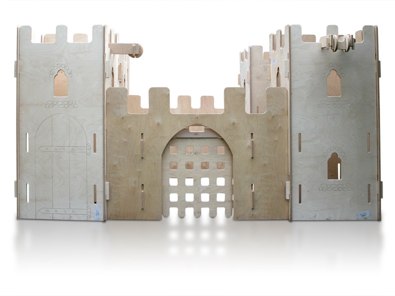 boys wooden castle