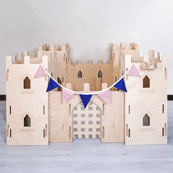 wooden fort playhouse