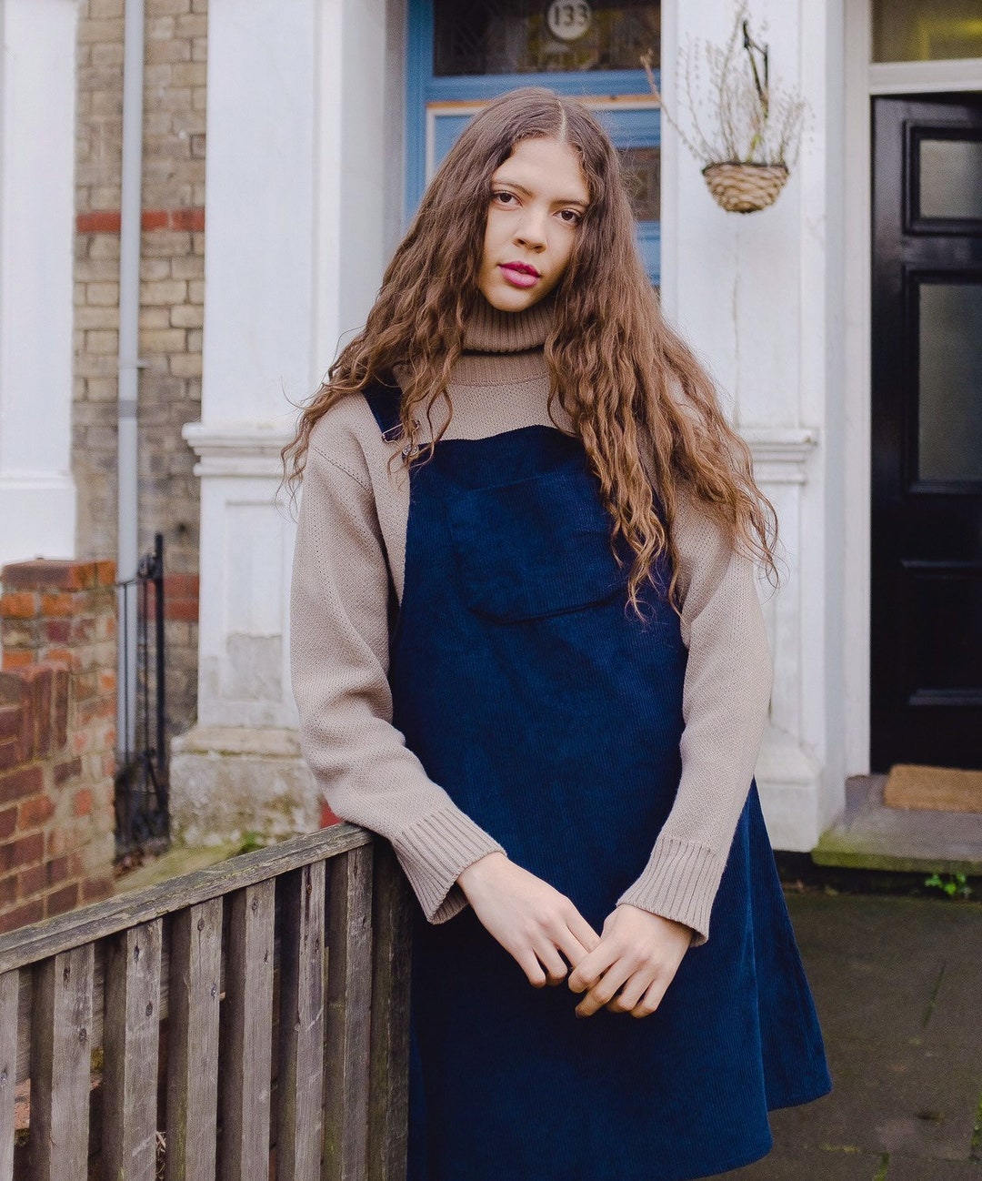 Handmade Corduroy Dungaree Dress Various Lengths Black Navy Green Overalls Uk6 26 Etsy Canada