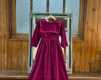 wintercorduroy zeemansjurk met naaldkoord koningsblauw marineblauw bordeaux olijfgroen of mosterd