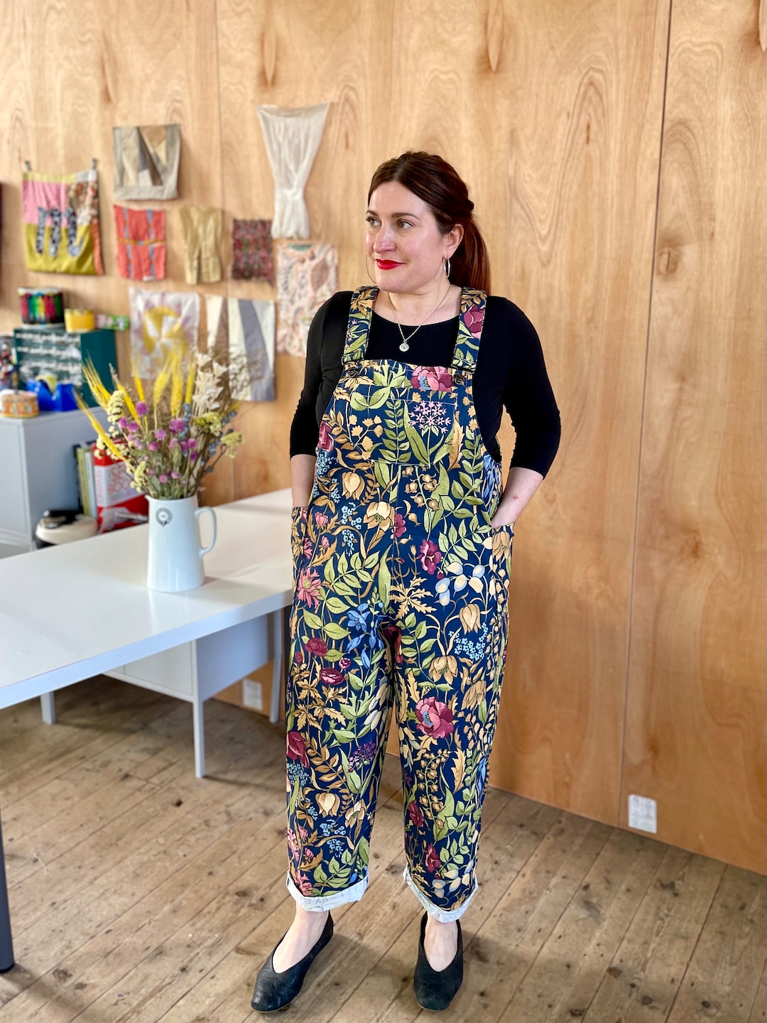 Handmade Cotswold Jewel Morris Dungarees Jumpsuit Sizes Uk6-26