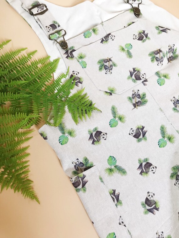 panda romper suit
