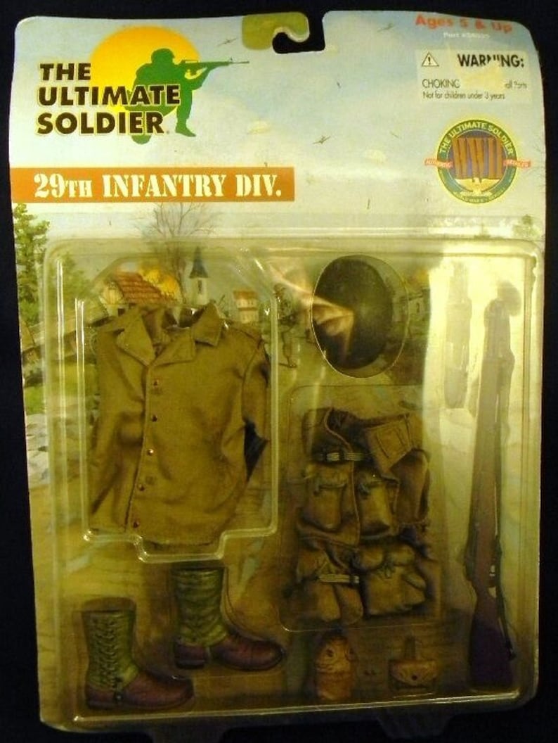 \u00a91999 21st Century Toys The Ultimate Soldier 29th Infantry Div