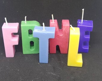 Personalised Birthday Candles Name Birthday Candles Etsy Personalised Birthday Candles Name Birthday Candles Etsy