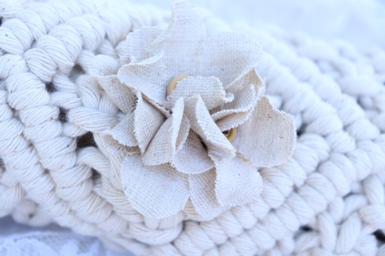 Macrame Bouquet Wrap Country Wedding Rustic Wedding Wedding Accessories Macrame Wedding Bridal Bouquet Wrap Boho Wedding