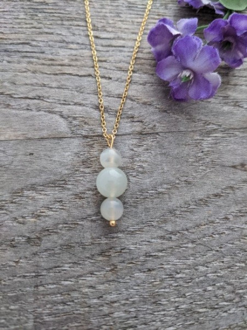 white moonstone necklace