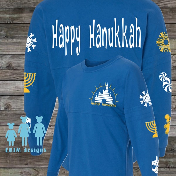 Premium Hanukkah Disney Spirit Shirt / Disney Hanukkah / Hanukkah Spirit Shirt / Hanukkah Shirt / Custom Hanukkah Shirt
