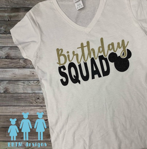 etsy disney birthday shirts