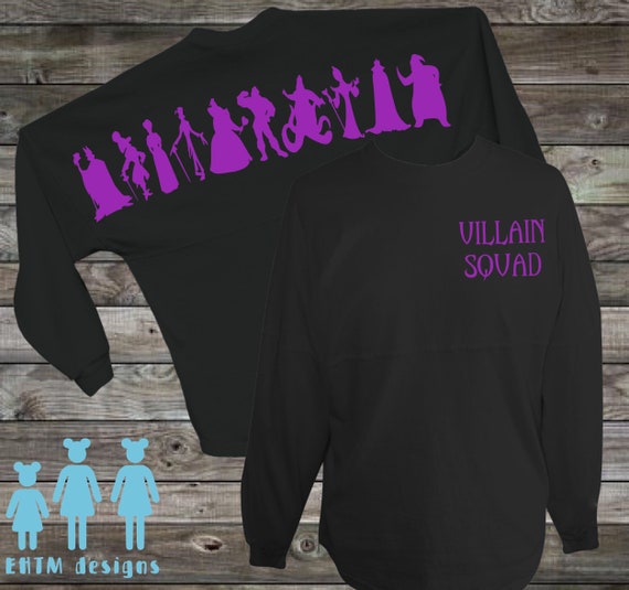 Disney Villain Jersey Disney Inspired Spirit Shirt Disney Etsy