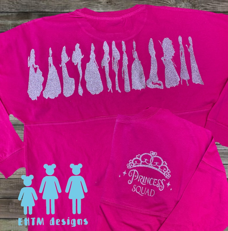 Disney Princess Inspired Disney Princess Jersey Disney Etsy