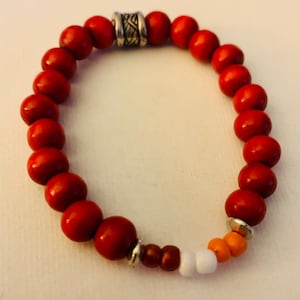 Ręcznie robiona biżuteria z koralików - Lesbian Pride