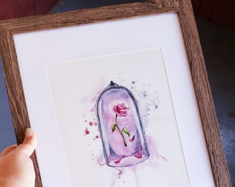 Enchanted Rose Quote Etsy