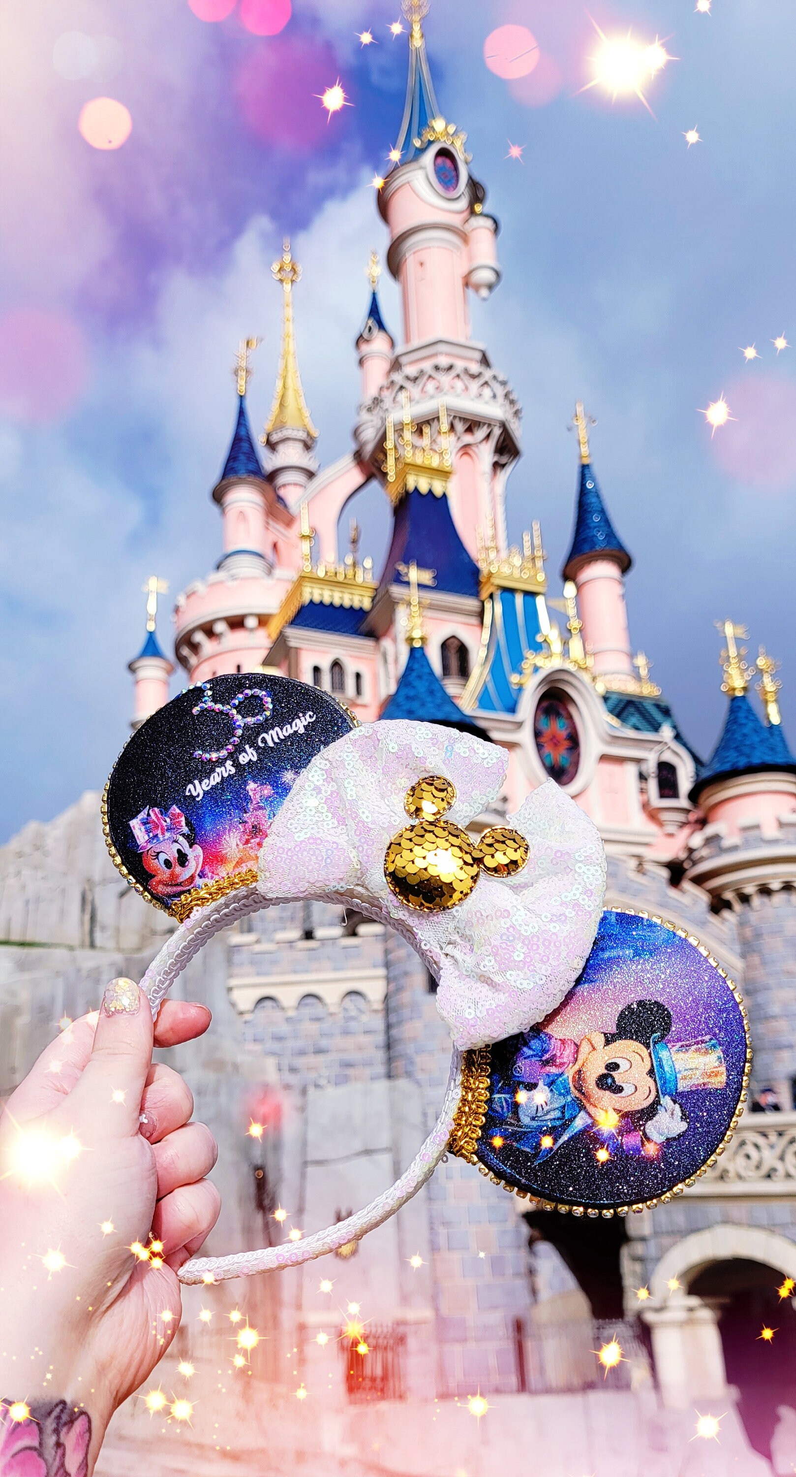 Disneyland Paris 30th Anniversary Ears Etsy 日本 Disneyland Paris 30th Anniversary Ears Etsy 日本