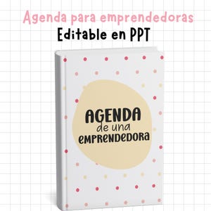 Editable Agenda for Entrepreneurs | Customizable Business Planner | Undated A4 and A5 PowerPoint and PDF with Commercial License