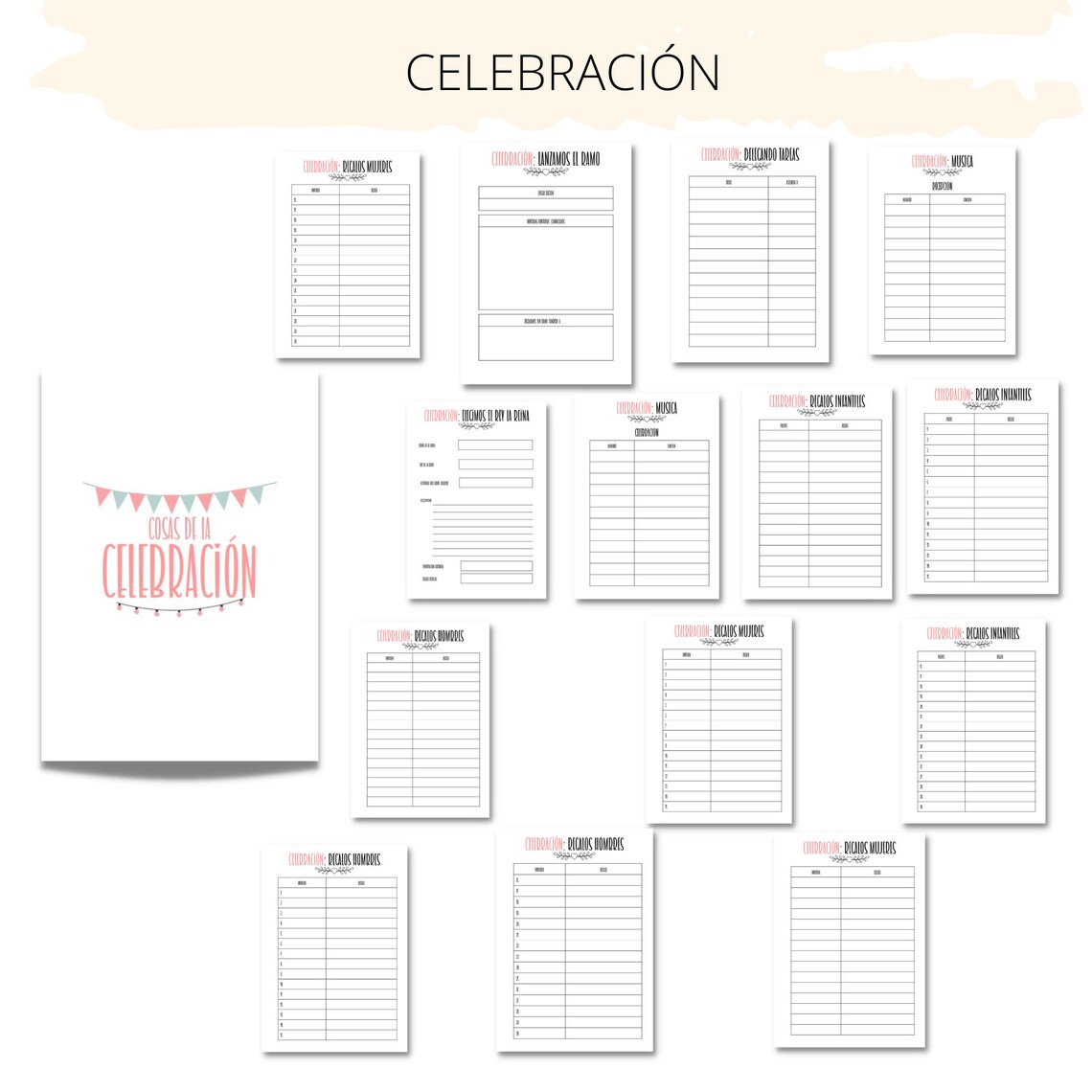 Nueva Agenda para Boda 20232025 editable con powerpoint y con Etsy España Nueva Agenda para Boda 20232025 editable con powerpoint y con Etsy España