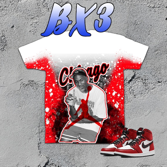 jordan 1 bloodline shirt