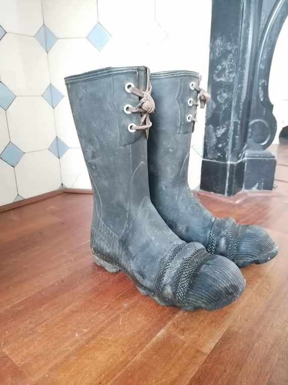 Rare 30s / 40s rubber boots