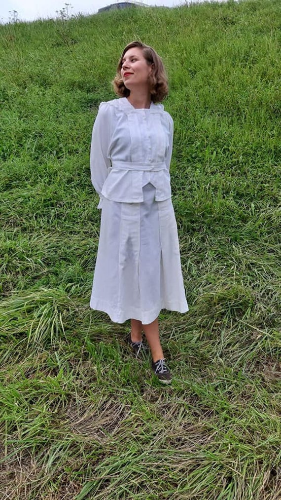 Rare Edwardian summer suit