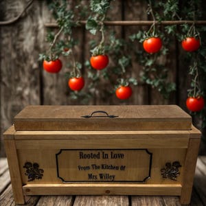 Custom Garden Box with Grow Light – Start Seeds Indoors – Handmade Gift for Gardeners or Homesteaders – The Bloomstead™