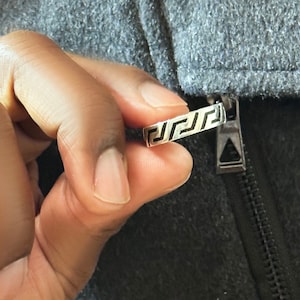 Sterling Silver Men Ring, Hand Crafted Mens Ring in Sizes, Geometric Textured Oxidized Unisex Rings, Father Days Gift, Gift for him