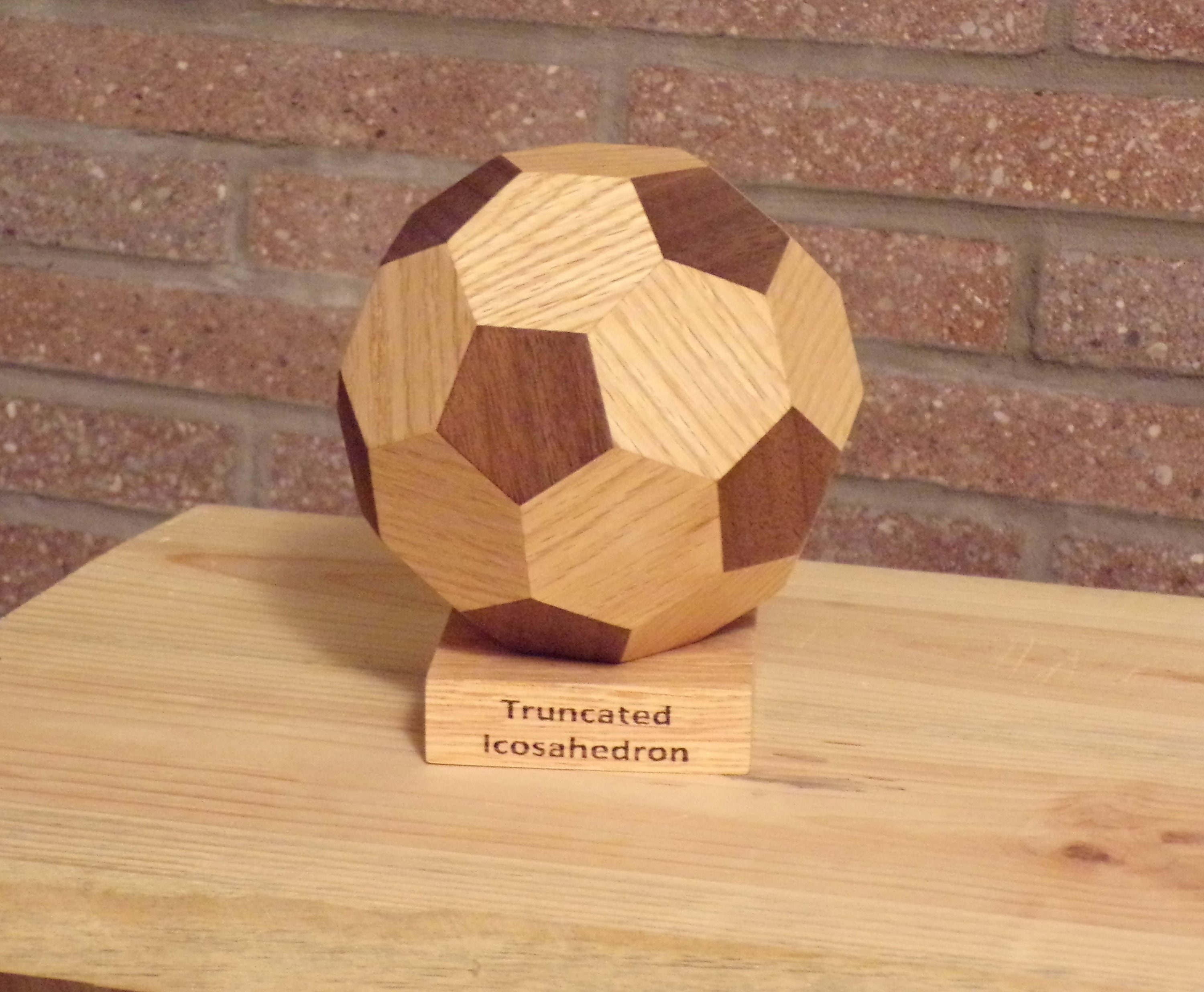 Wood Truncated Icosahedron