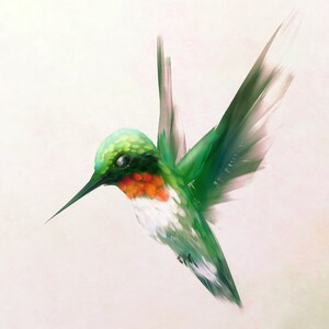 Hummingbird Printable Wall Art