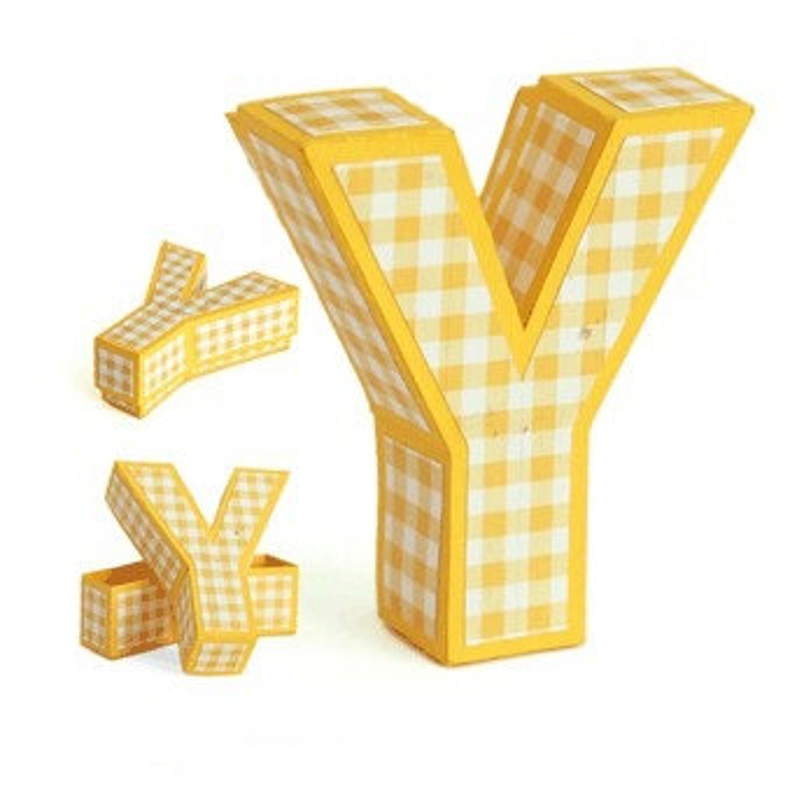 3D alphabet letters BOX AZ digital download cut files SVG & Etsy