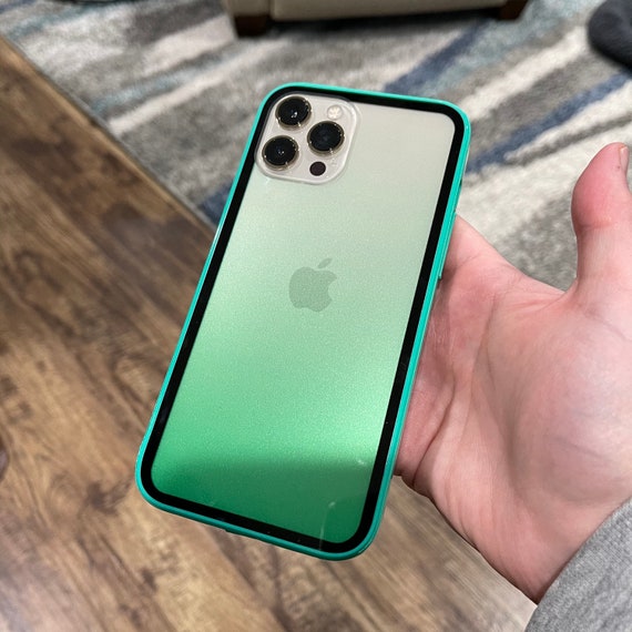 Mint Green Clear Ombre Iphone 12 Iphone 12 Pro And Iphone 12 Etsy