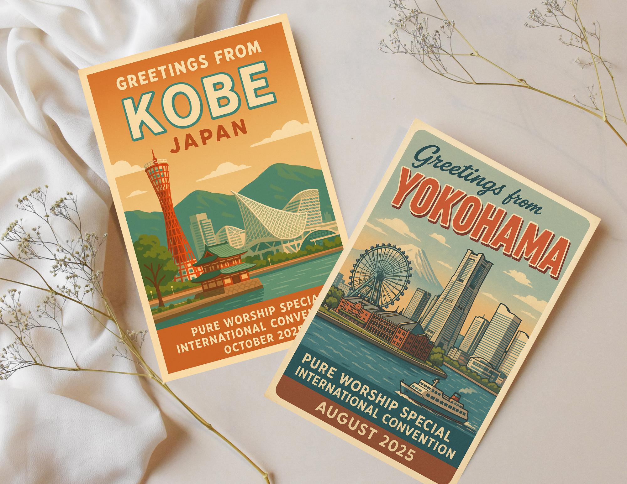 100 Postcards - JW 2025 Special Convention Printed 4" x 6" Postcards SHIPPING INCLUDED