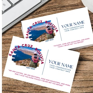 100 cartes de visite PERSONNALISABLES Convention spéciale JW Frais de port INCLUS