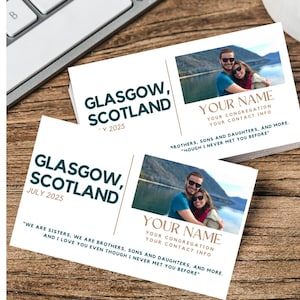 Cartes de visite imprimables JW Special Convention PERSONNALISABLES
