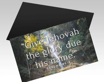 SET OF 5 JW 2025 Year Text Magnet