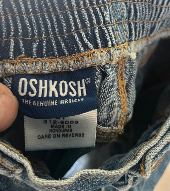 Vintage 1990s Oshkosh B’Gosh toddler denim shorts… - image 5