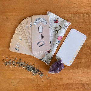 Jeu de Tarot « The Sad Deck of Cards », jeu d’oracle, tarot indie, sorcellerie