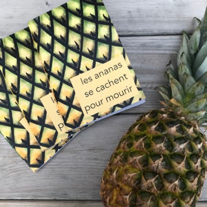 Zine « Les ananas se cachent pour mourir »