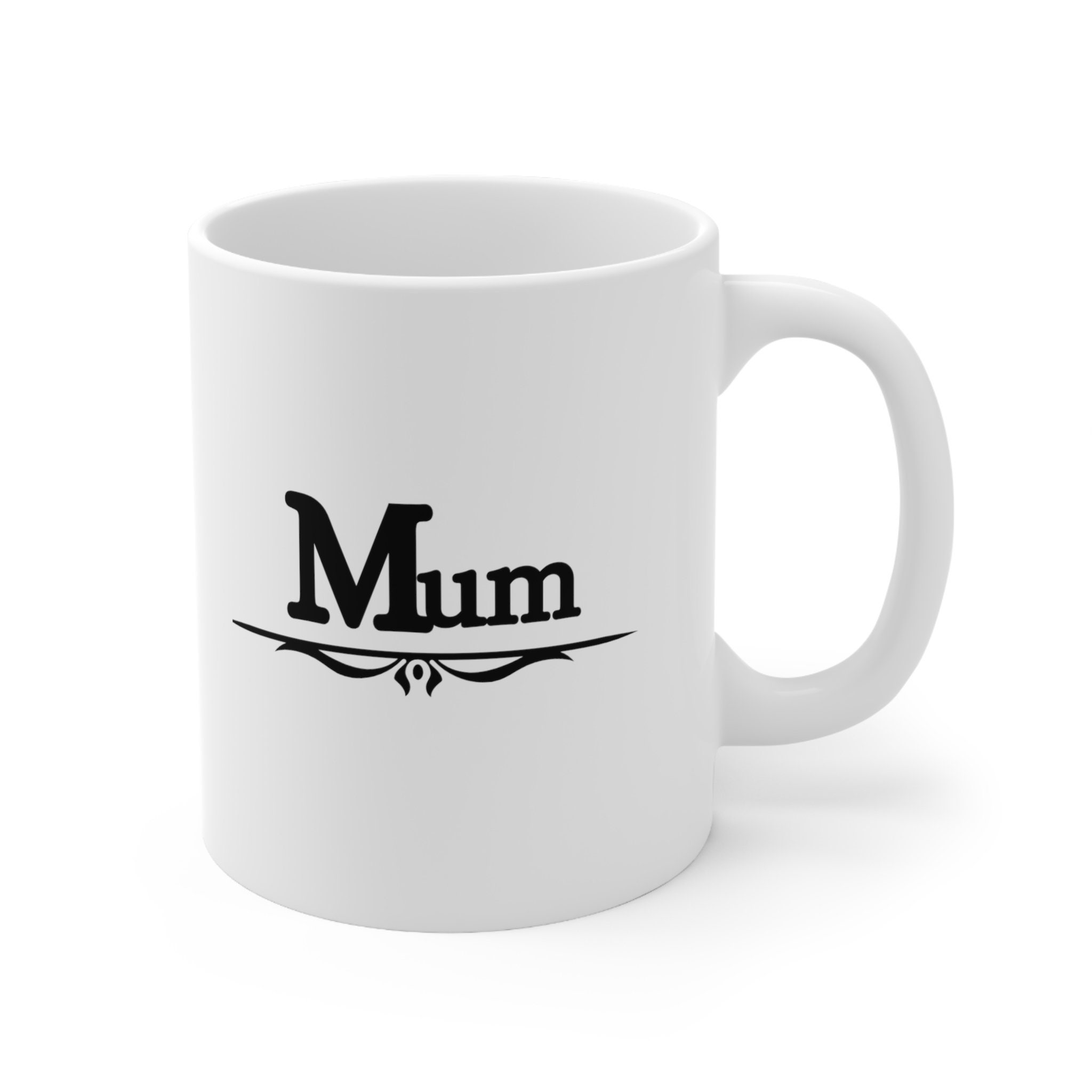 Personalised Ceramic Mug, Custom Acronym Mug, Ideas Presents for Mum Dad Birthday, Christmas