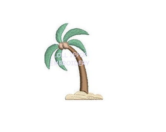 Instant Download - Palm Tree * Machine Embroidery Design